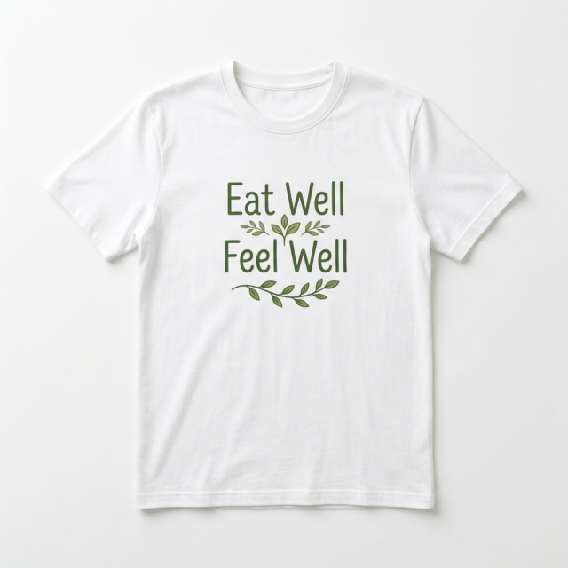 Eat Well Feel Well T-Shirt