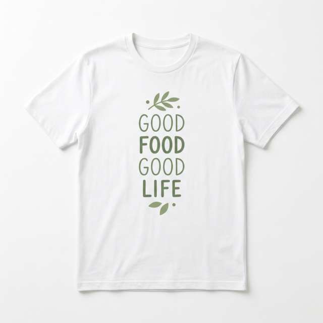 Good Food Good Life T-Shirt
