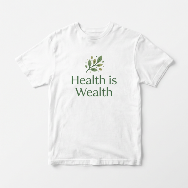Health is Wealth T-Shirt