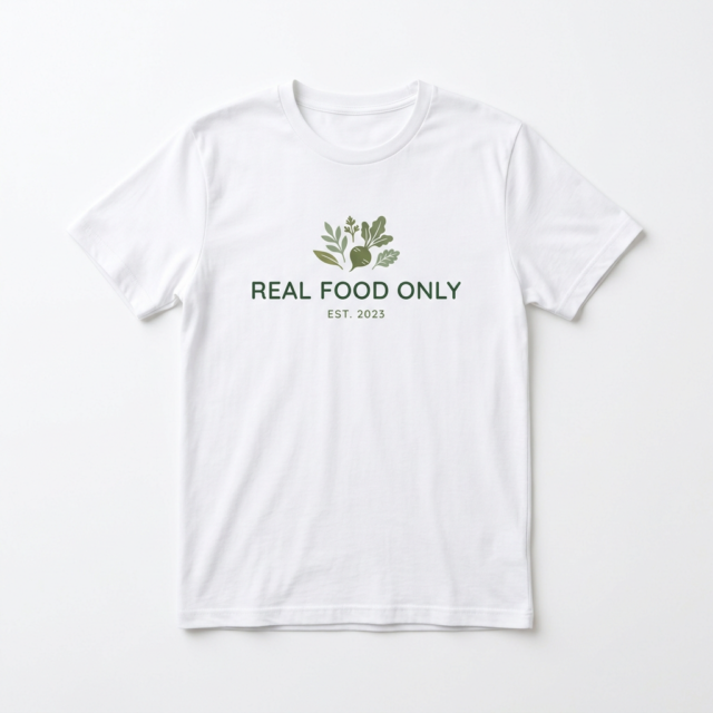 Real Food Only T-Shirt