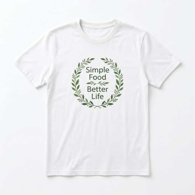 Simple Food Better Life T-Shirt
